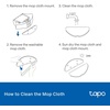 image:imageTapo Washable Mop Cloth Replacement Comes with Easy to Replace 5x Washable Mop Cloths Compatible with Tapo RV30 Max Plus Tapo RV30 Max Tapo RV20 Max Plus and Tapo RV20 Max Plus
