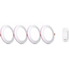 image:imageTapo Smart 6Inch Recessed Downlight Kit 4Pack  1100 lm 16M Colors Tunable White 2700K6500K UltraDim 1 MatterCompatible WiFi amp Bluetooth Mesh  L7306 KITMulticolor